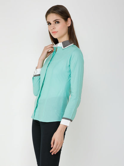 Solid Light Blue Shirt