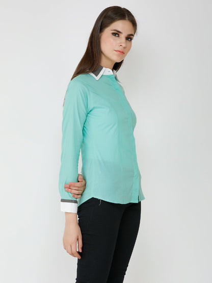 Solid Light Blue Shirt
