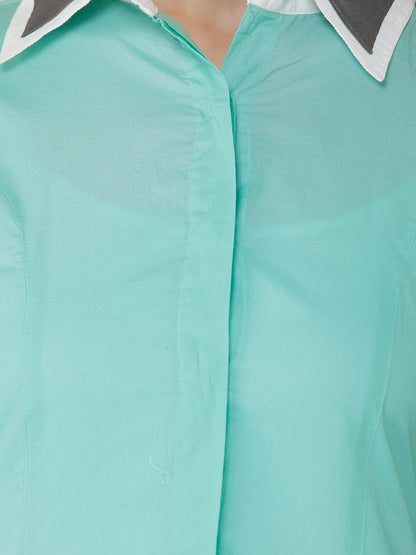 Solid Light Blue Shirt