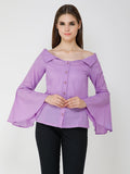 Solid Purple Shirt