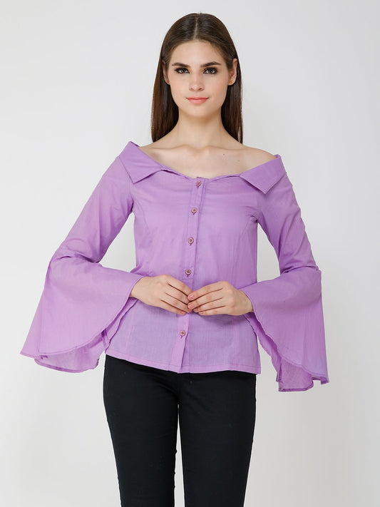 Solid Purple Shirt