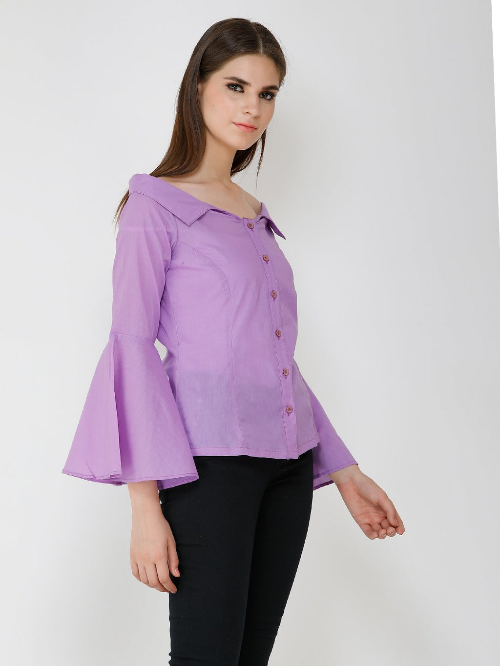Solid Purple Shirt
