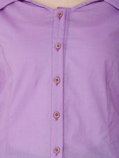 Solid Purple Shirt