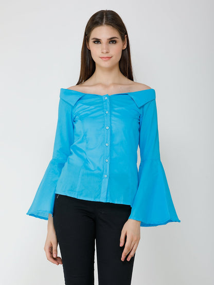 Solid Light Blue Shirt