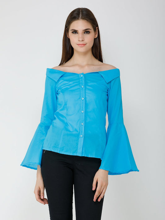 Solid Light Blue Shirt