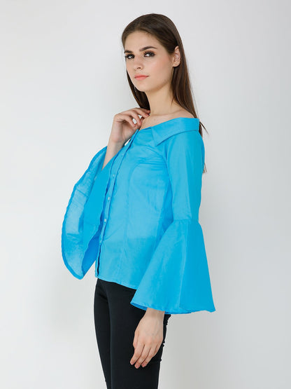 Solid Light Blue Shirt