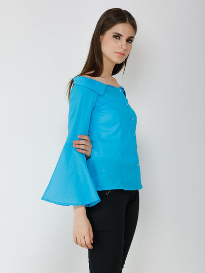 Solid Light Blue Shirt
