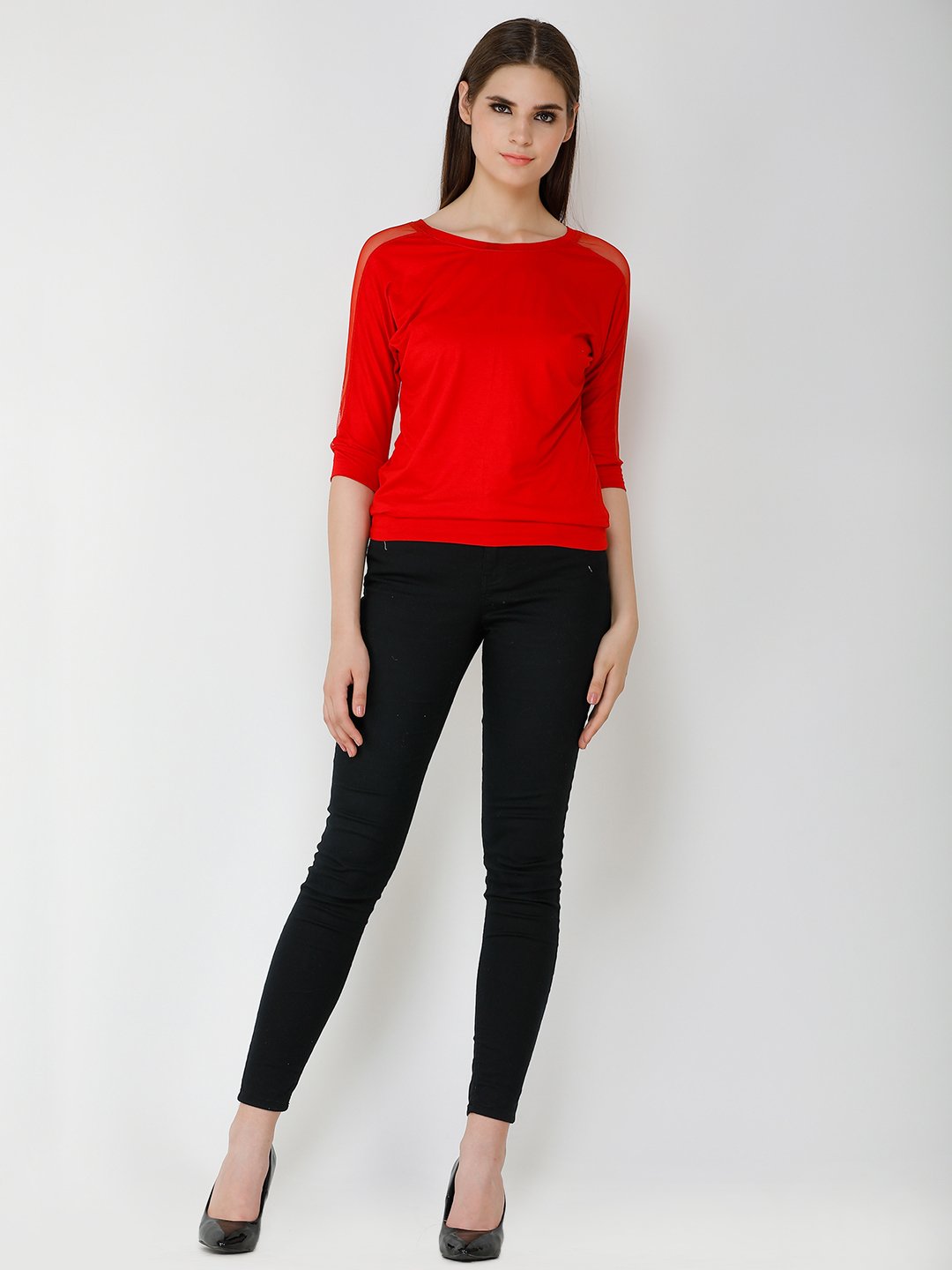 Red Solid Top