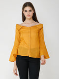 Solid Mustard Shirt