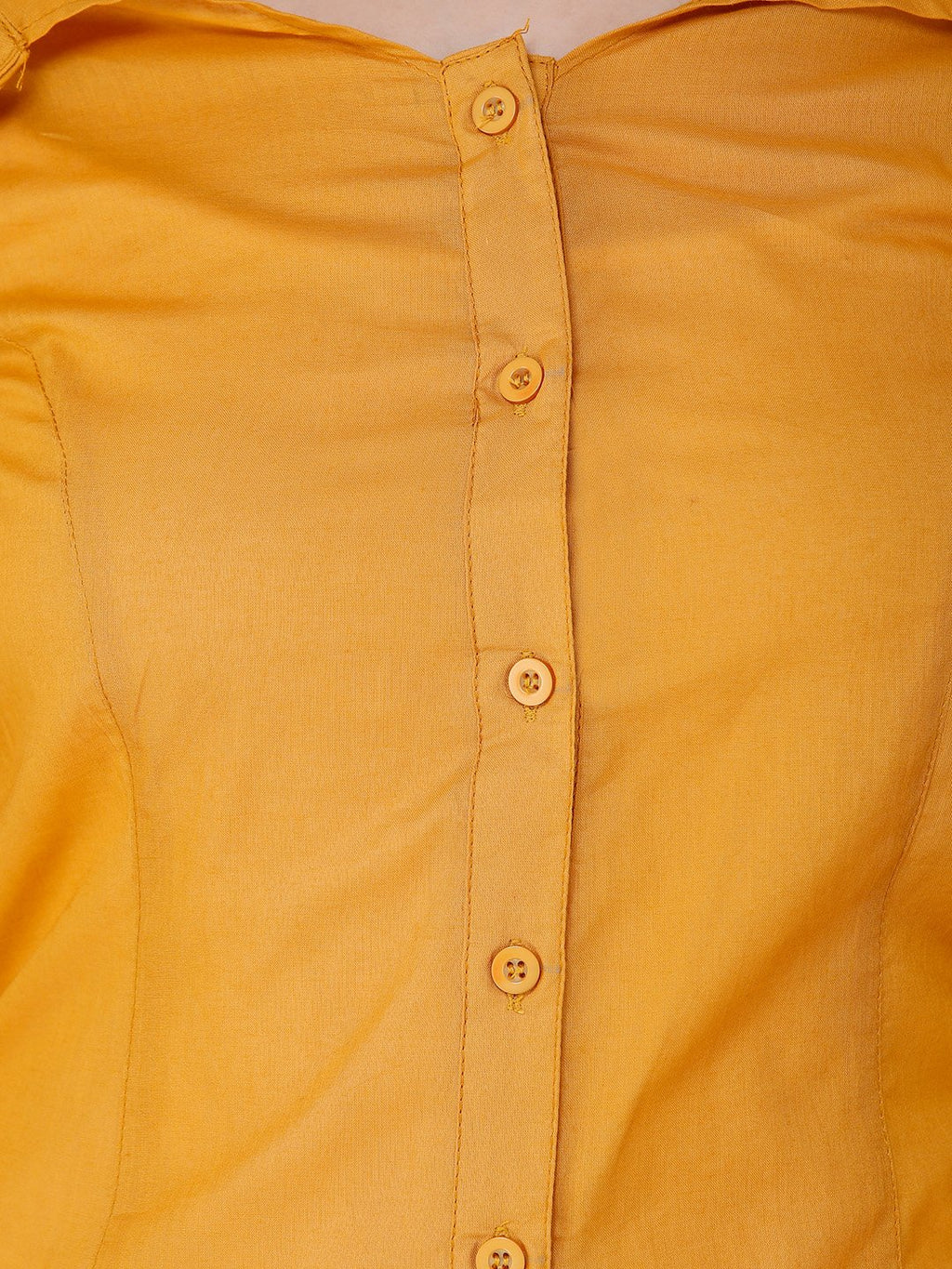 Solid Mustard Shirt