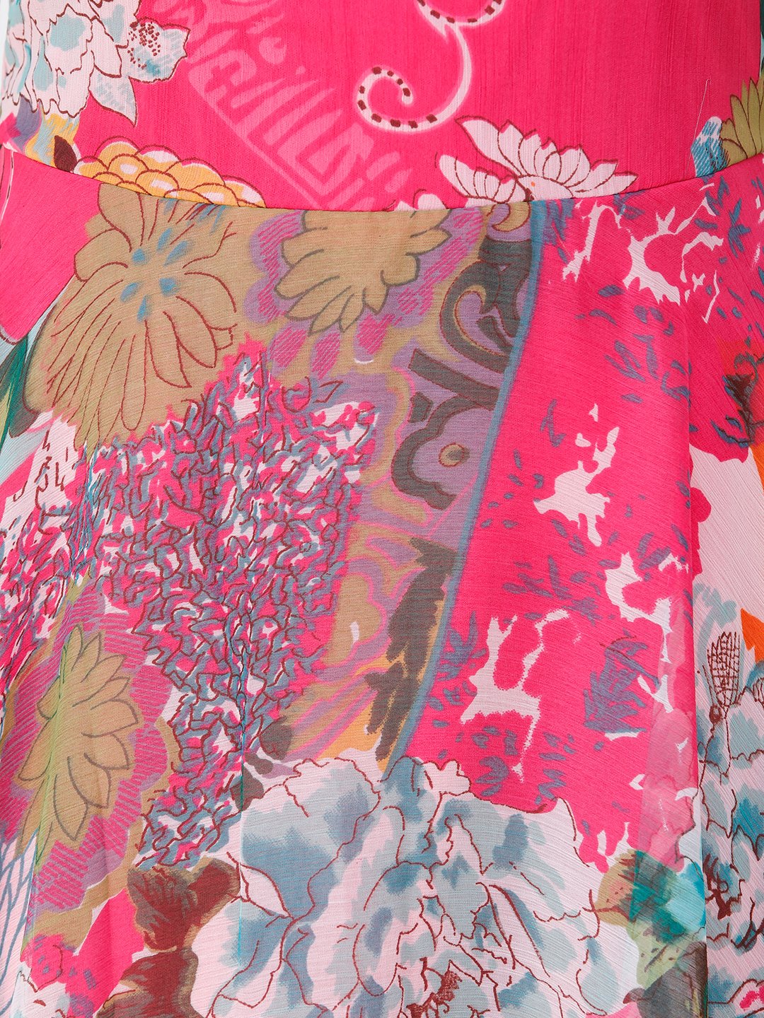 Pink Printed Dress