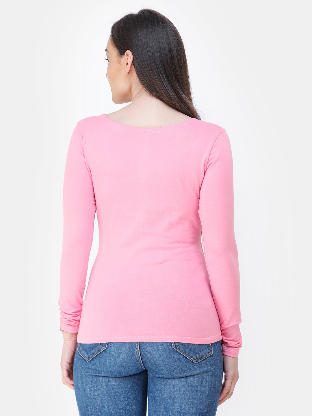 Pink Solid Top