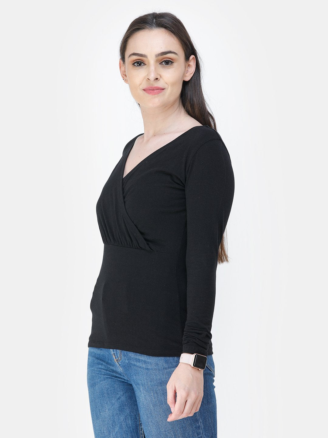 Black Solid Top
