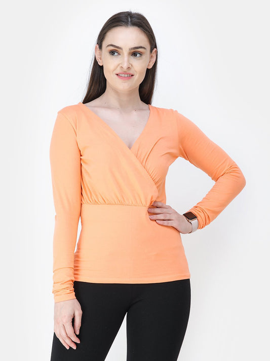 Orange Solid Top