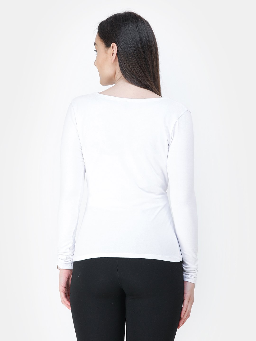 White Solid Top