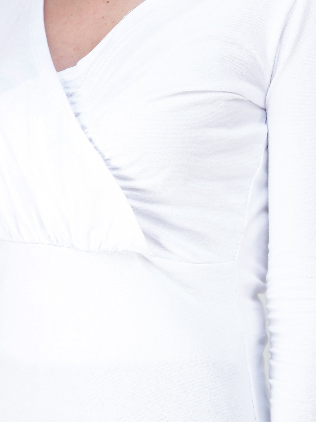 White Solid Top