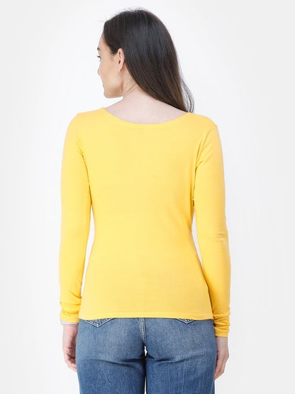 Yellow Solid Top