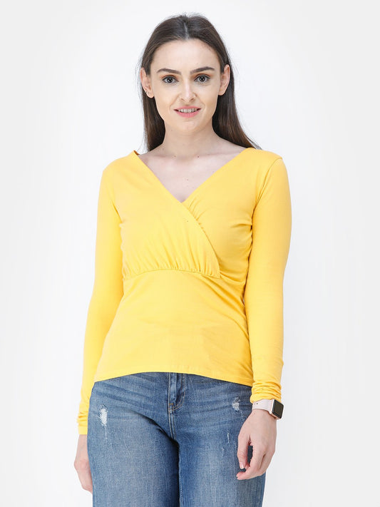 Yellow Solid Top