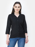 SCORPIUS Black V neck shirt