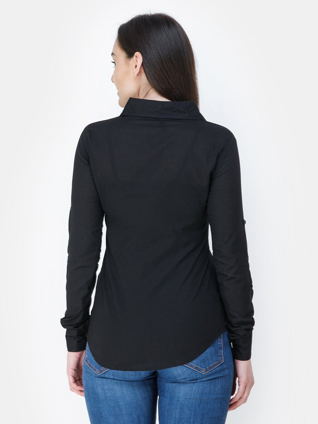 SCORPIUS Black formal shirt