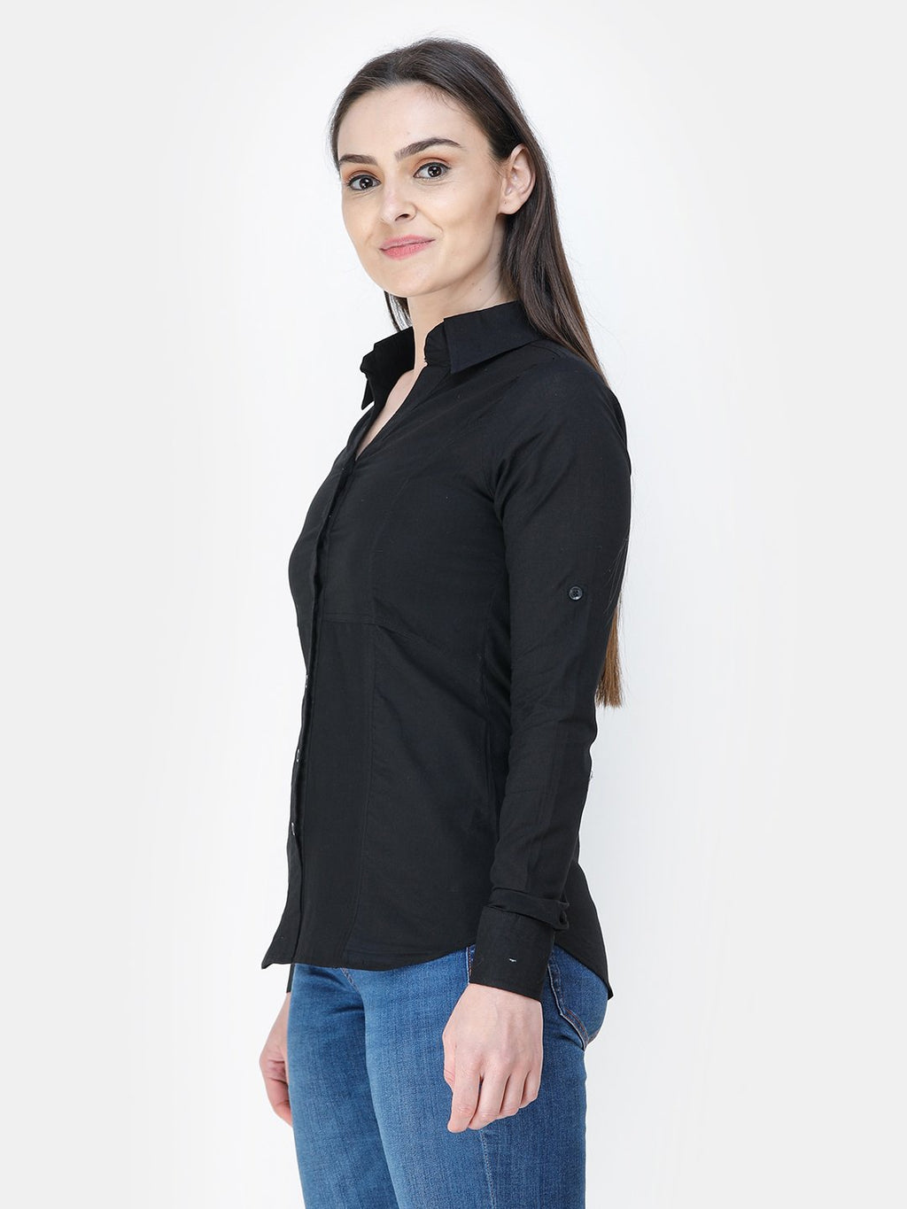 SCORPIUS Black formal shirt