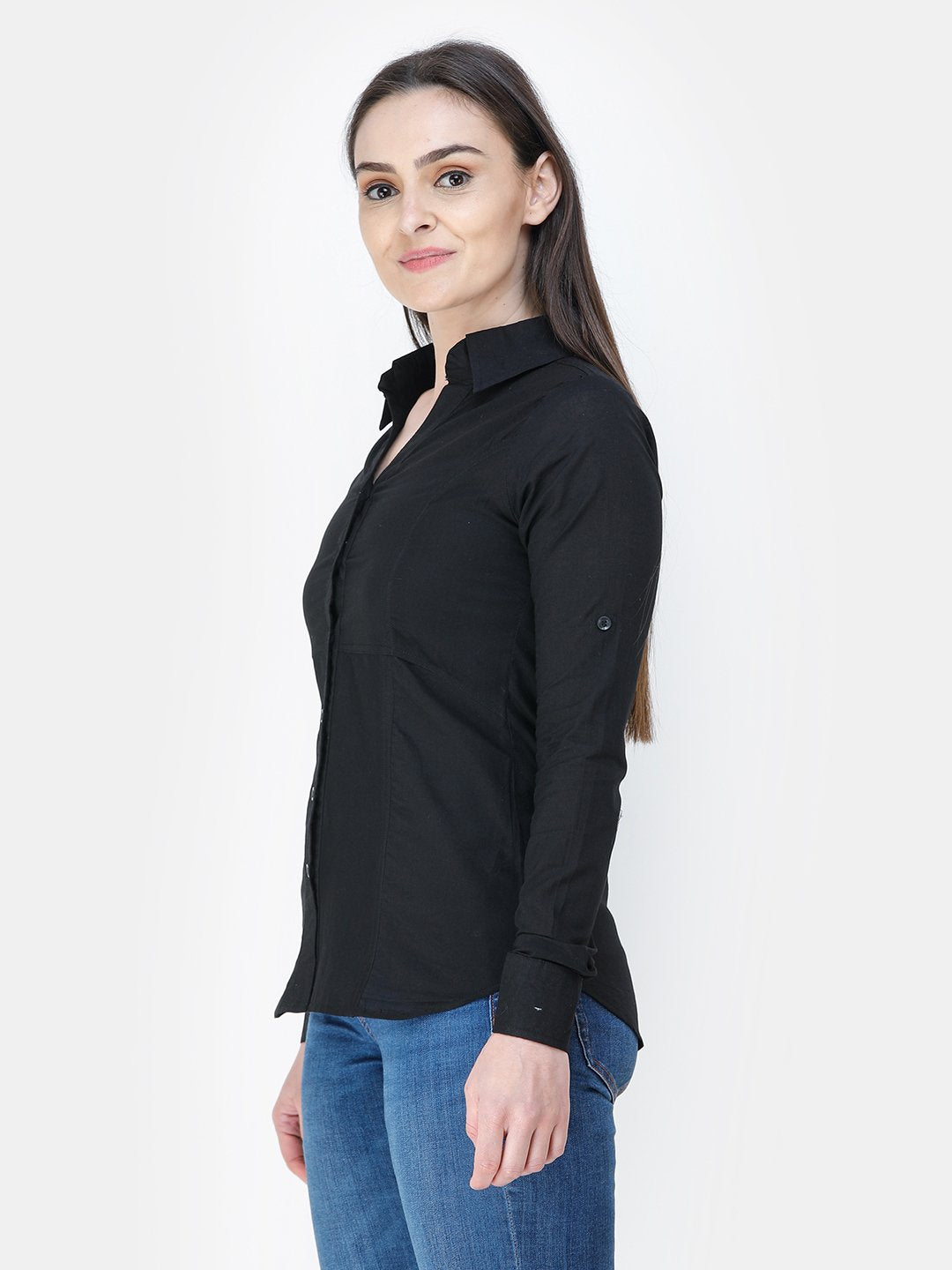 SCORPIUS Black formal shirt