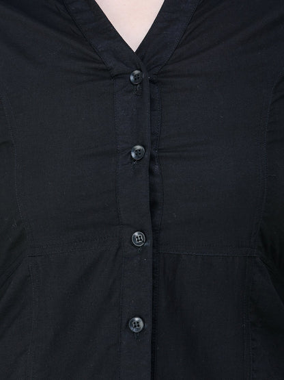 SCORPIUS Black formal shirt