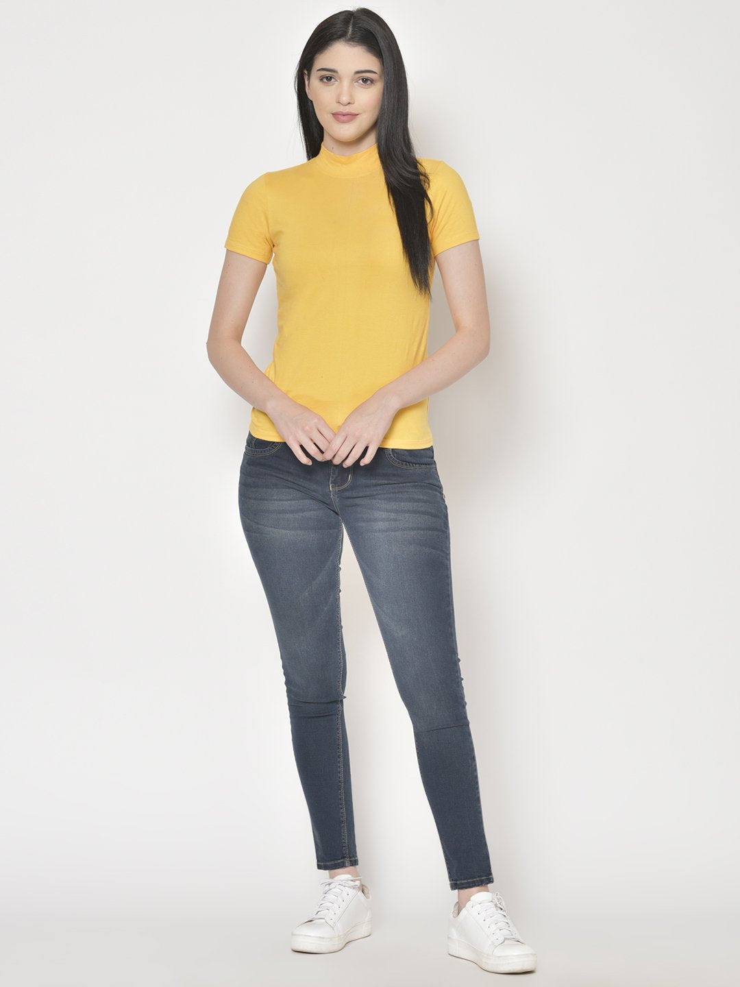 Cation Yellow Cotton Top