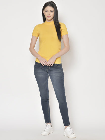 Cation Yellow Cotton Top