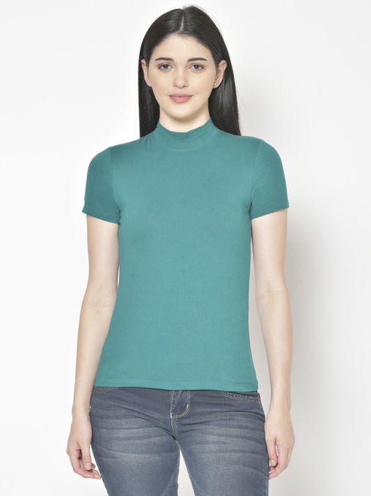 Cation Green Cotton Top