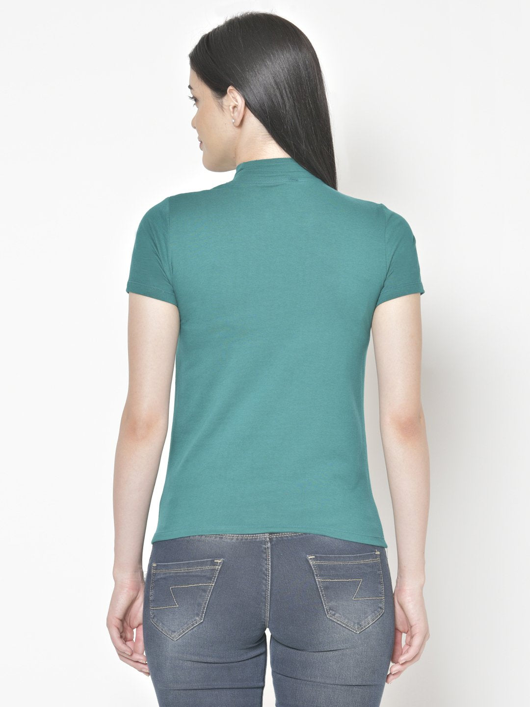 Cation Green Cotton Top