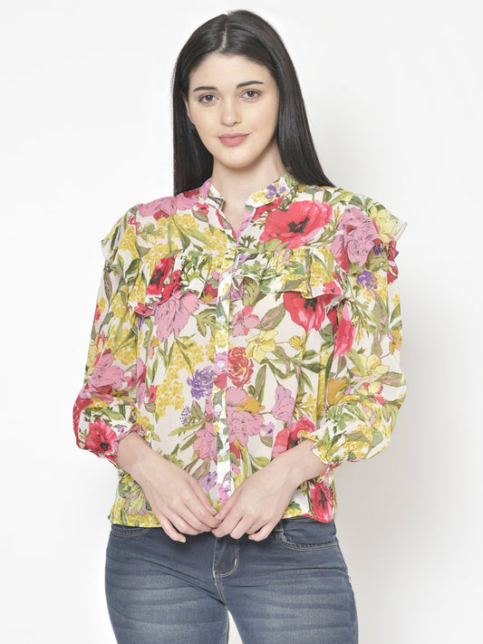 Cation Multicolor Printed Shirt