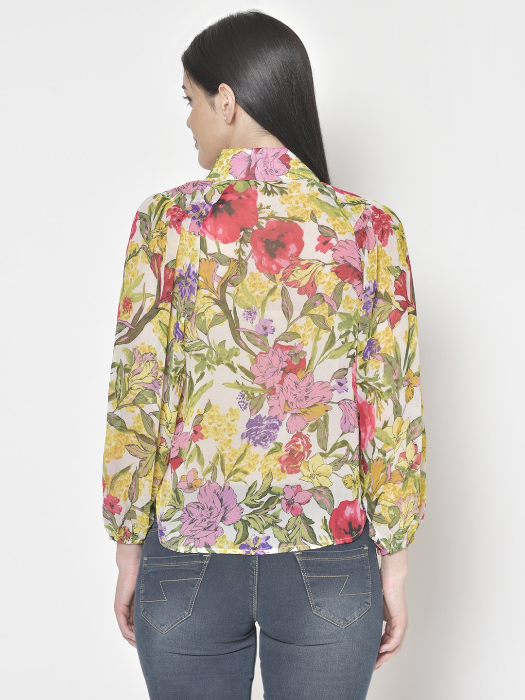 Cation Blue Printed Shirt