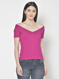 Cation Magenta Solid Top