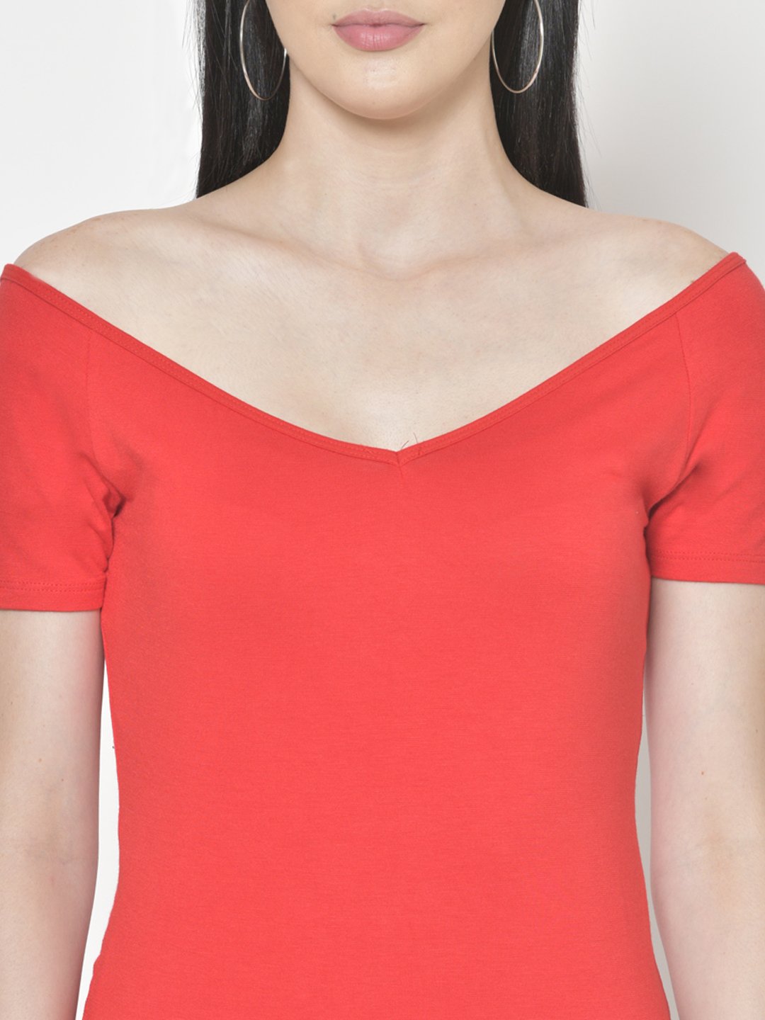 Cation Red Solid Top