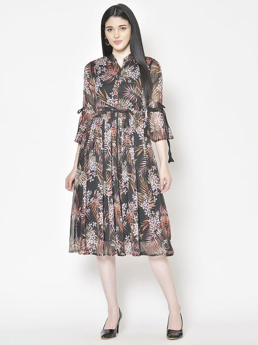 Cation Printed Dress