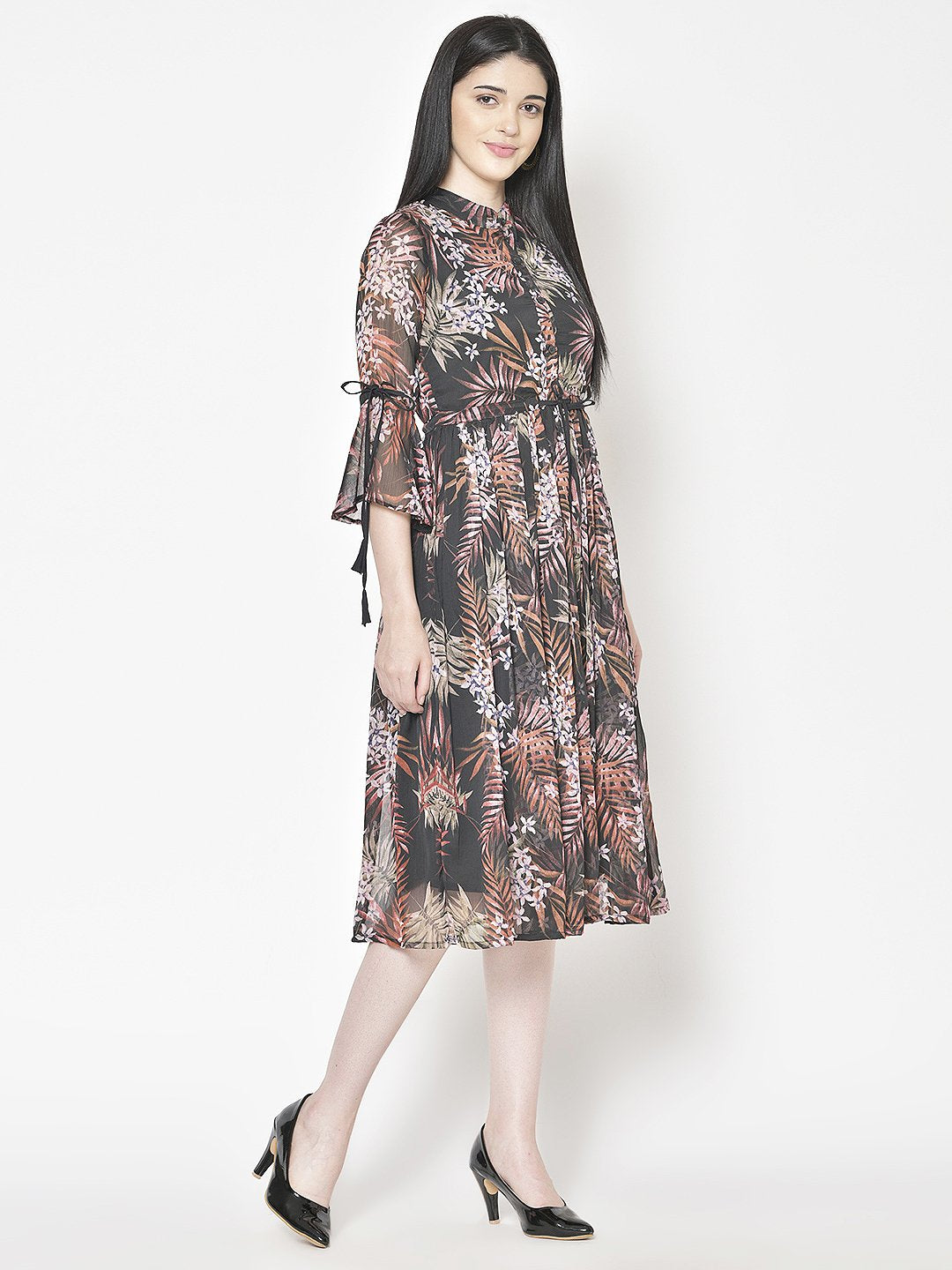 Cation Printed Dress