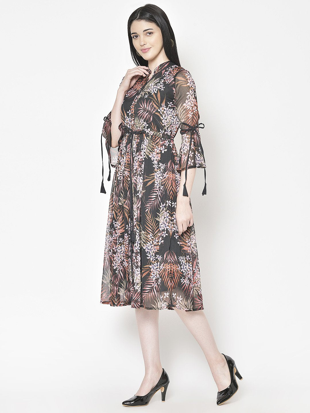 Cation Printed Dress