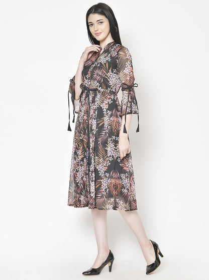 Cation Printed Dress