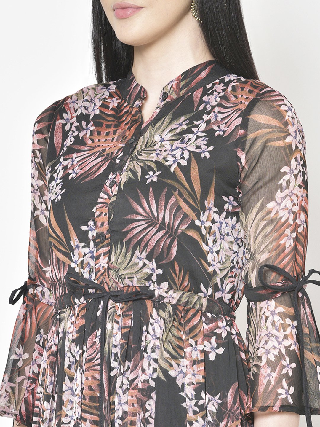 Cation Printed Dress