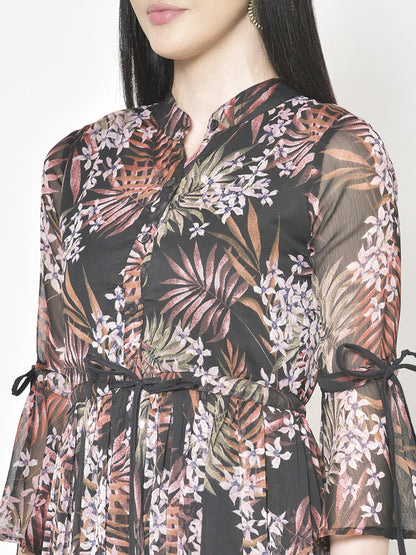Cation Printed Dress