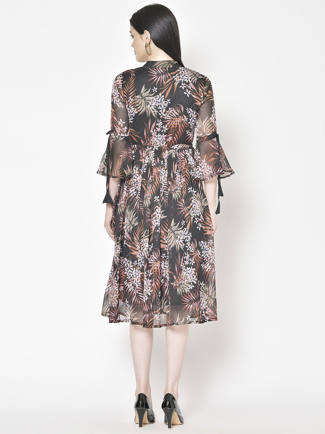 Cation Printed Dress