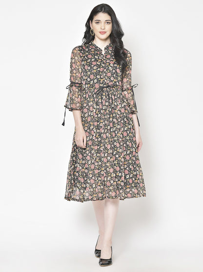 Cation Printed Dress