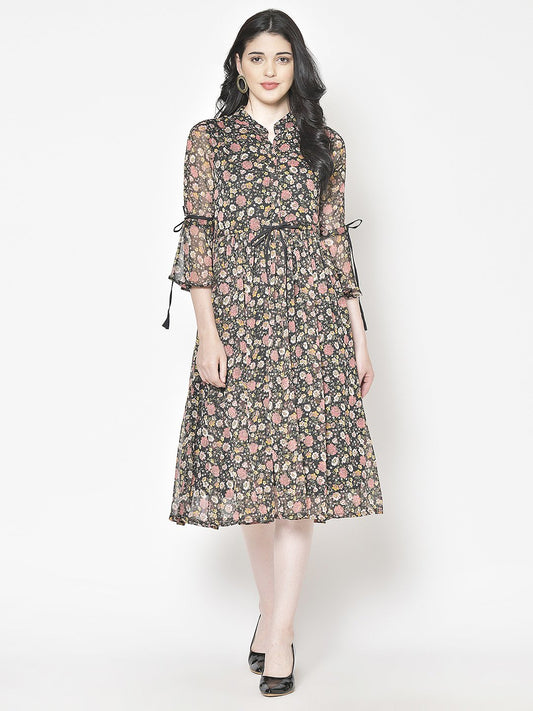 Cation Printed Dress