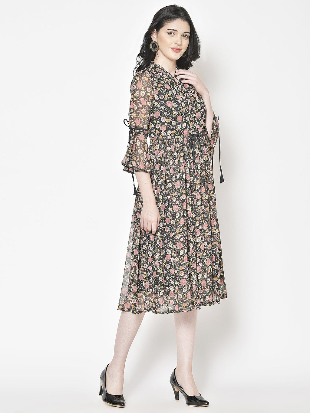 Cation Printed Dress