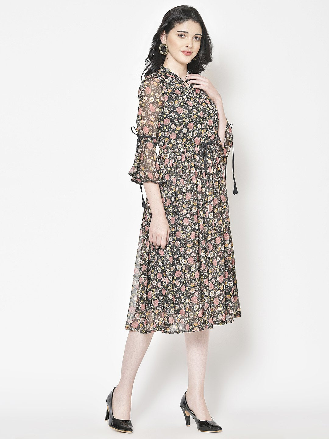 Cation Printed Dress