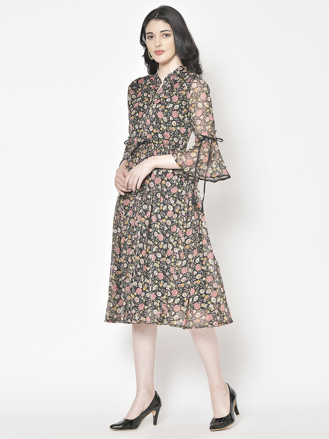 Cation Printed Dress