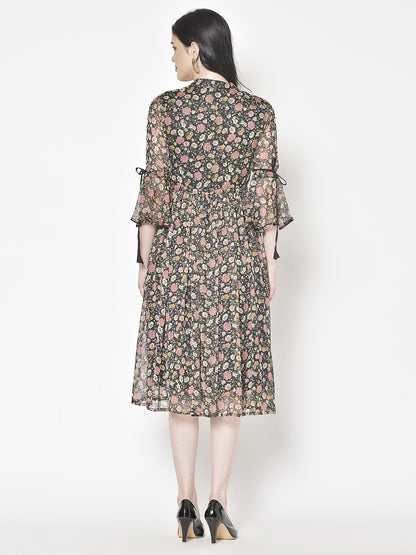Cation Printed Dress