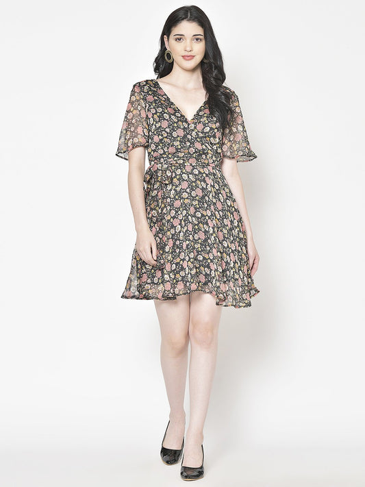 Cation Printed Dress