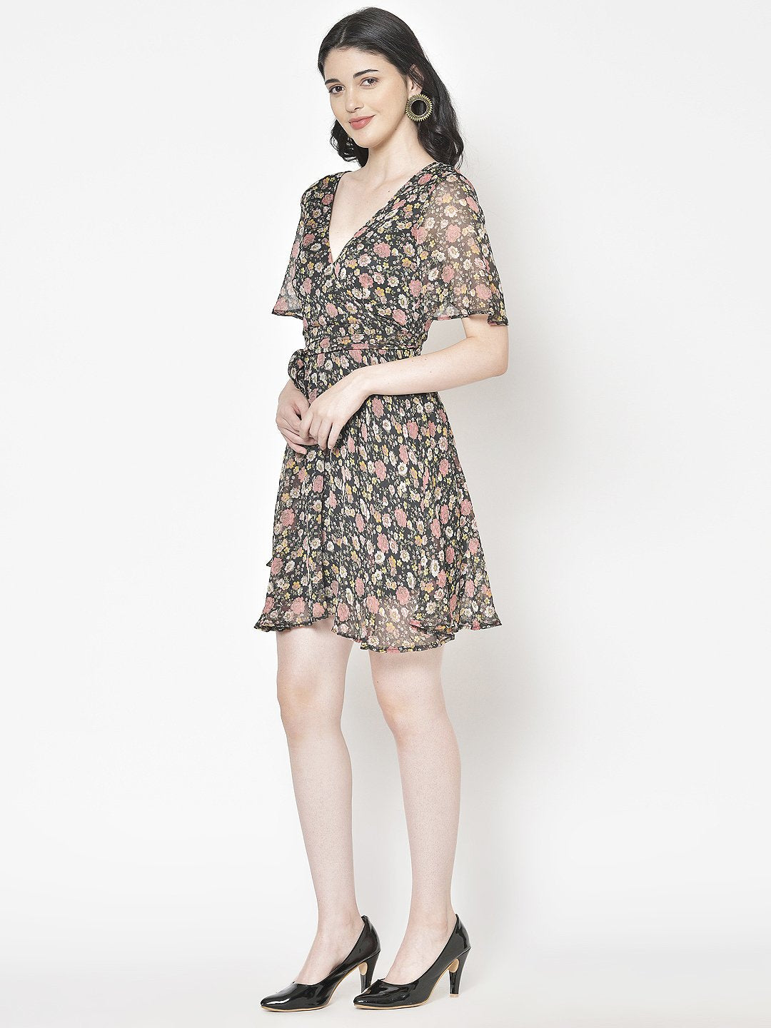Cation Printed Dress